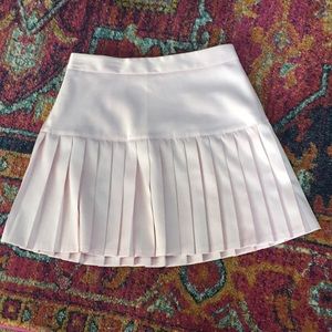 Pink Pleated Mini